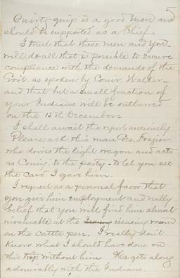 Click here to view larger image of letter written from Henry Alvord to Lawrie Tatum.