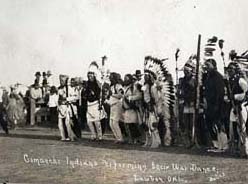 Larger view of Comanche war dance not available.