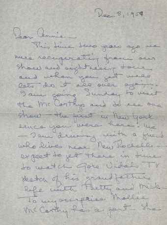 Click here to view larger image of letter from Esther Lewis to Anna Lewis.