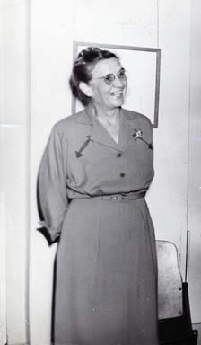 Anna Lewis, circa 1956.
